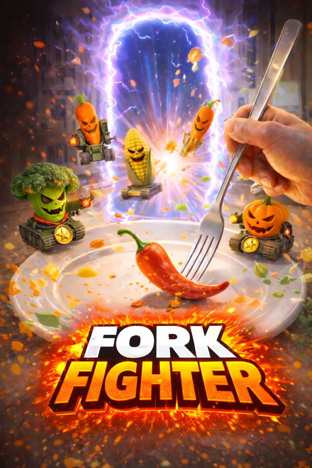 Fork Fighter key art