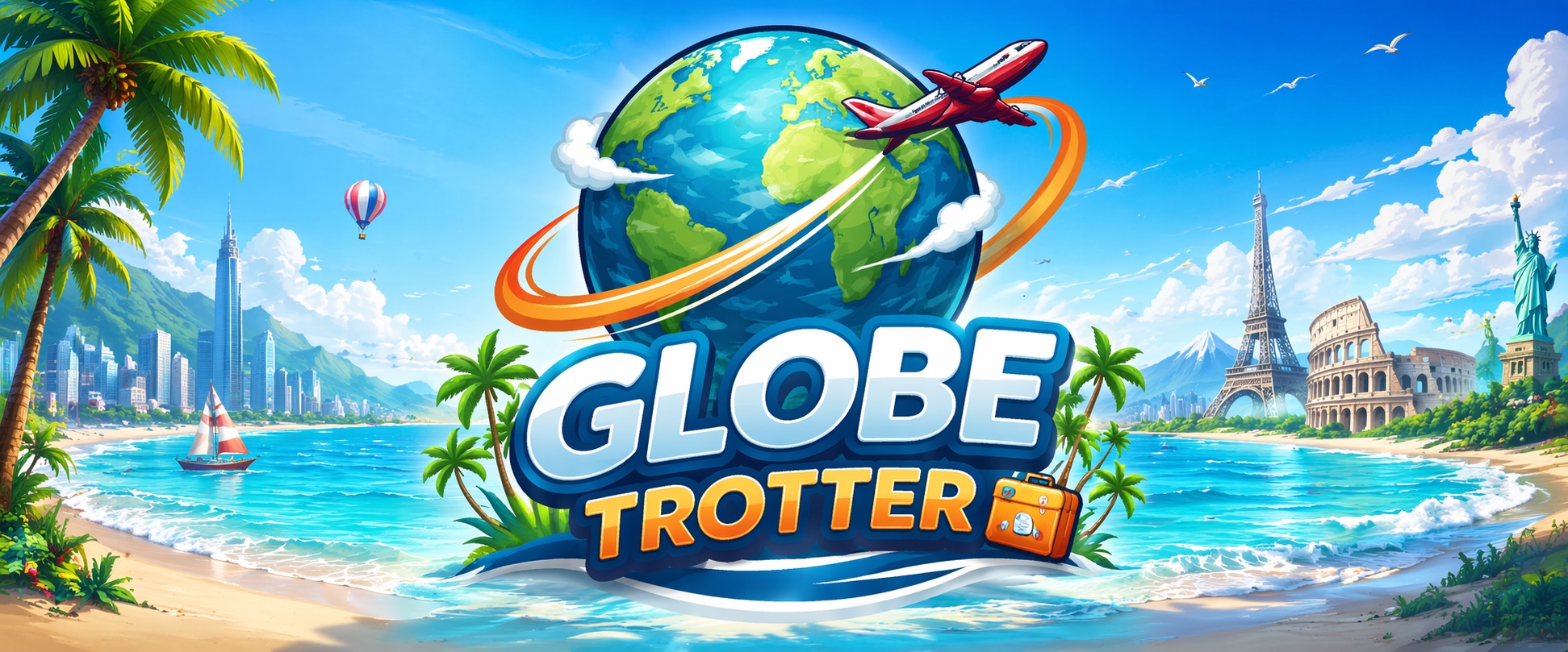 Globe Trotter travel experience artwork